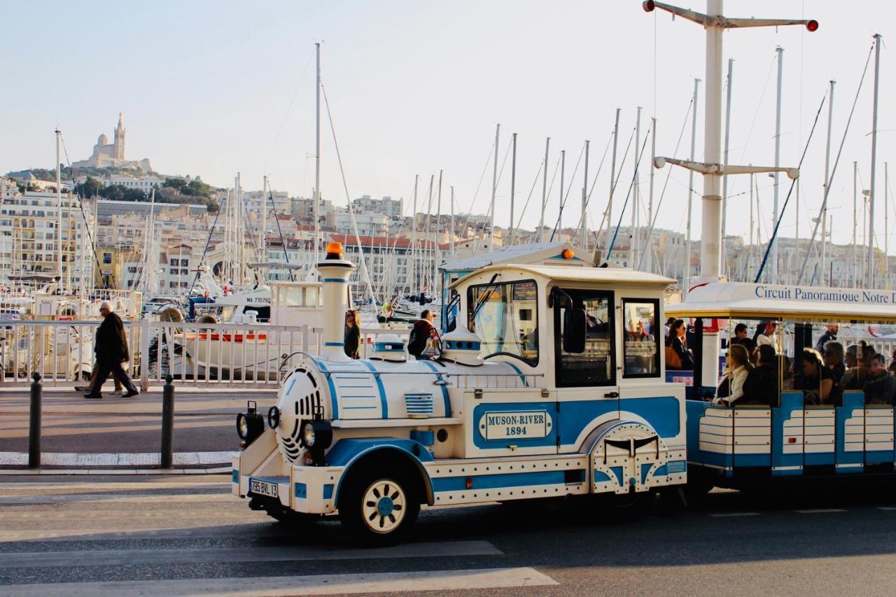 Cocon Chic Du Vieux Port - Clim Lägenhet Marseille Exteriör bild